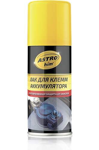 Защитный лак для клемм аккумулятора,  ASTROHIM, 140 мл