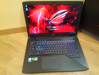 ASUS ROG STRIX SCAR EDITION GL703GE ( 17.3 FHD IPS i7-8750H GTX1050TI(4Gb) 16Gb 2Tb + 256SSD )