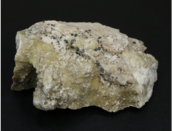 Барит, включения других минералов, Белореченское месторождение, Адыгея, Северный Кавказ, Россия (102*80*40 мм, вес: 501 г) №21511