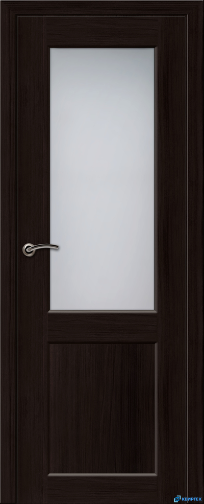 Дверь остекленная царговая ПВХ KAPELLI Ecoline ДОИ Дуб венге купить в Челябинске | КВИРТЕК