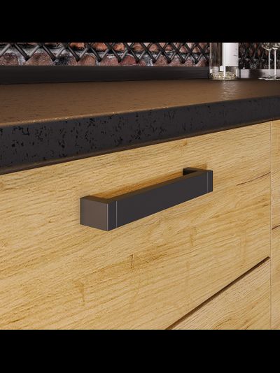 Абрау 2,0 м кухонный гарнитур Дуб золотой