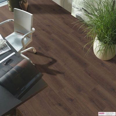 Ламинат Haro Tritty 200 Aqua Дуб Контура Дымчатый 540240 33 класс толщина 8 мм с фаской 1.98 м2