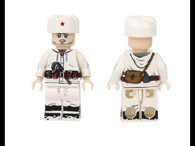 Советский офицер - зимняя униформа