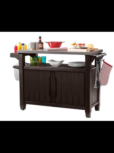 Столик для барбекю 207 Л коричневый