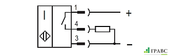 Индуктивный датчик ISB AC2B5-31P-2-LZS4-0,2T с выносным разъемом