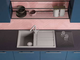 МОЙКА OMOIKIRI KITAGAWA 86 GR (4993807) LENINGRAD GREY