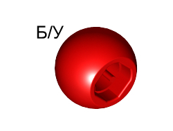 ! Б/У - Technic Ball Joint, Red (32474 / 4178640 / 4290714) - Б/У