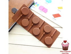 Форма для леденцов силиконовая Круглая 3,5 см