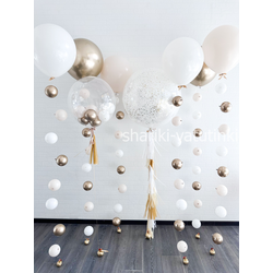 Шары цепочки с пузырями (6 шт), "Свобода"