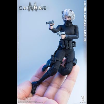 Девушка-ассасин - Коллекционная ФИГУРКА 1/12 Palm Treasure Series — Female Assassin "Catch Me” (VCF-3002) - VERYCOOL