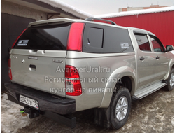 Кунг Sammitr SUV Plus V4 серебристый 1CO на Toyoyta Hilux Vigo 2005-2015 в Перми и Екатеринбурге!