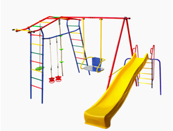 Спортивный комплекс Игромания дачный с горкой КМС-420 (базовый)