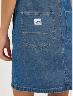 Платье-комбинезон Lee® Women's Loose Bib Denim Overall Dress