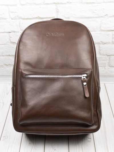 Женский кожаный рюкзак Albiate Premium brown (арт. 
3103-53)