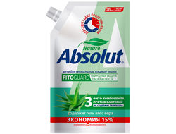 Мыло туалетное жидкое "Absolut" "FitoGuard" 0,44л, алоэ