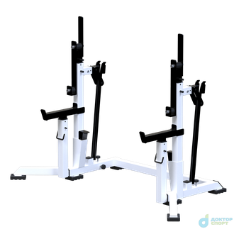 Стойка для пауэрлифтинга со страховочными упорами