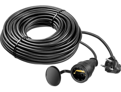 ЗУБР КГ-325-Ш, КГ, 3 х 2.5 мм2, 30 м, IP44, 4000 Вт, силовой удлинитель-шнур, Профессионал (55017-30)