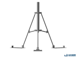 Основание для крепления спутниковой антенны 1,2 м на плоской поверхности продажа в России