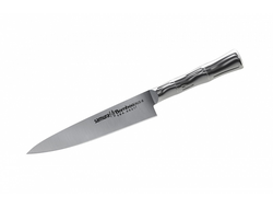 SBA-0021 Нож кухонный универсальный 120 мм "SAMURA BAMBOO"  AUS-8/сталь