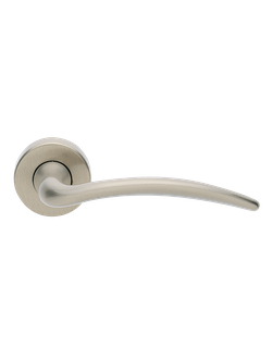 Дверные ручки Morelli Luxury FRANCY NIS Цвет - Матовый никель