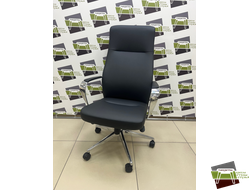 Кресло EPIK A-155-G (экокожа Lux черная)