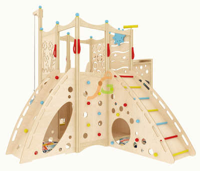 Игровой чердак для дома IgraGrad 10 с качелями купить в Воронеже