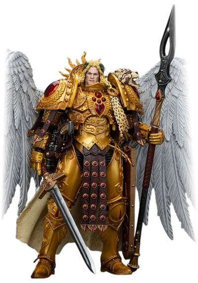 Сангвиний, Примарх Кровавых Ангелов (Warhammer Horus Heresy) - КОЛЛЕКЦИОННАЯ ФИГУРКА 1/18 Blood Angels Sanguinius Primarch of the IX Legion (JT00218) - JOYTOY
