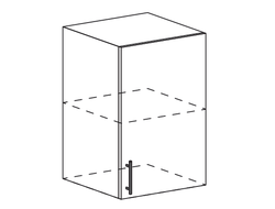 ШВ 500 Шкаф настенный 1-дверный