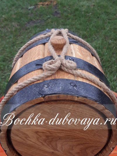 Дубовая бочка для самогона 5 литров