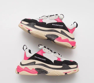 Balenciaga triple s femme rose clearance
