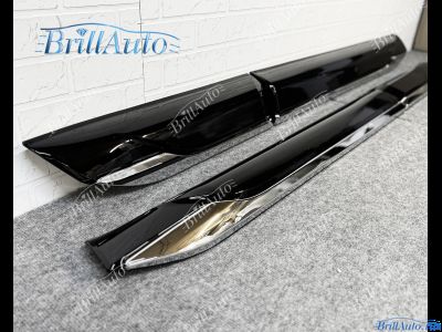 Молдинги Toyota Land Cruiser 300 черные