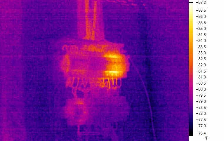 Тепловизионное обследование электрощитовой