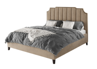 Кровать "Даллас" бежевого цвета
