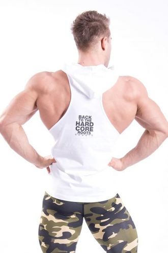 Майка с капюшоном HARD SINGLET HOOD 374