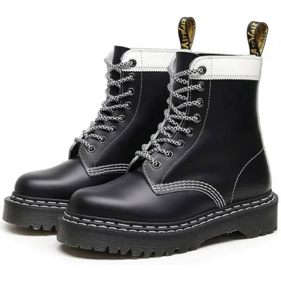 DR MARTENS 1460 JADON BLACK WHITE