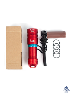 Фонарь подводный Scuba Brothers Flash RED 2000Lm L2, холод.белый