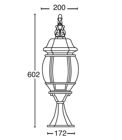 Ландшафтные светильники America L gb