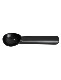 Ложка для мороженого чёрная 4*5 мм