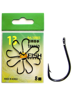 Крючки FishSeason TANAGO-RING №5 с ушком арт.10003 (10уп.Х10шт.)