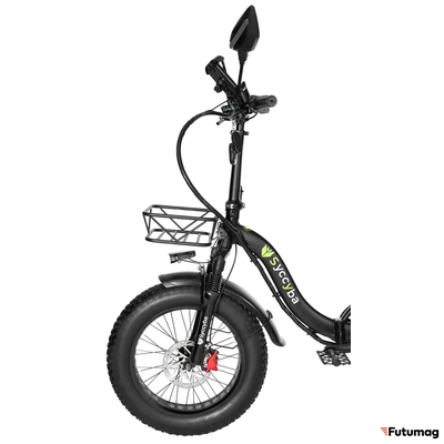 Электровелосипед SYCCYBA H2 (F11) 20AH черный