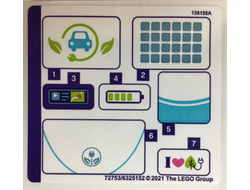 Sticker Sheet for Set 41443 - 72753/6325152, n/a (41443stk01)