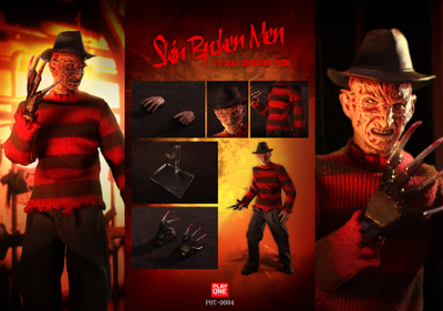 ПРЕДЗАКАЗ - Фредди Крюгер (серия "Кошмар на улице Вязов")  - Коллекционная фигурка 1/12 SCALE skin broken man (POT-0004) - Play One twelve ?ЦЕНА: 10900 РУБ.?