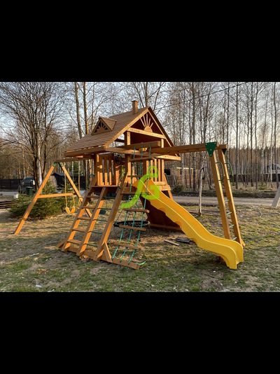 Детская площадка IgraGrad Крепость Фани с рукоходом (Дерево)