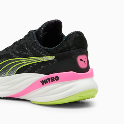Puma Magnify Nitro 2 Black Lime Pink