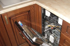 Установка и подключение посудомоечной машины (посудомойки)