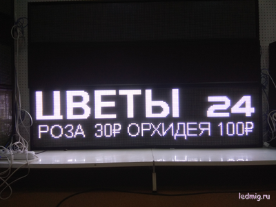 Бегущая строка 53*197см