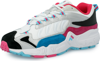 Кроссовки FILA HYPERBLAZE Бело-черно-розовые женские (36-41)