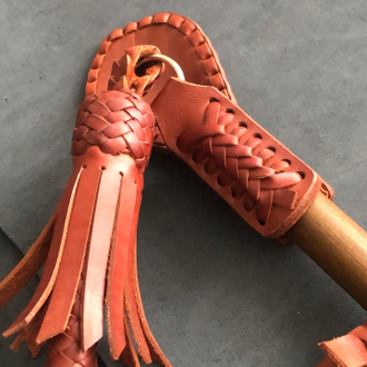 Донская нагайка (усиленная) 8-10Ш Коньячная