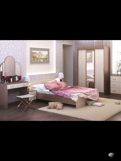 Бася (Басса) ТБ 551 тумба прикроватная Ясень шимо темный/Ясень шимо светлый