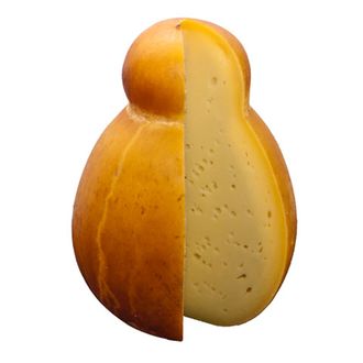 Сыр копченый «Булочка» (упаковка ~ 0,250  кг, цена за кг 1260 рублей)